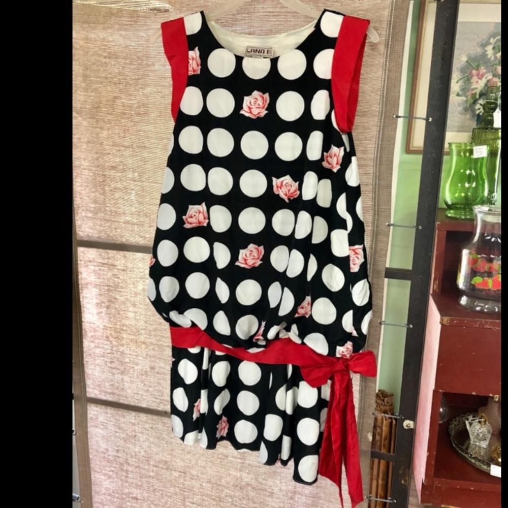 Vintage Polka Dot Lana B Dress